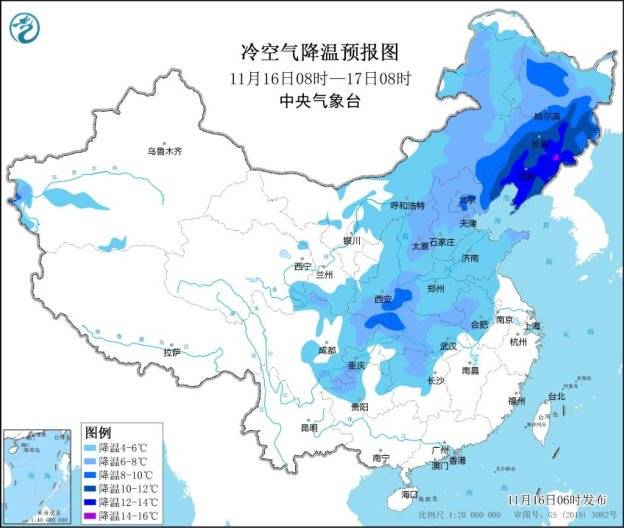 强冷空气来袭华北最低气温将降至冰点 “天兔”登陆台湾岛南部