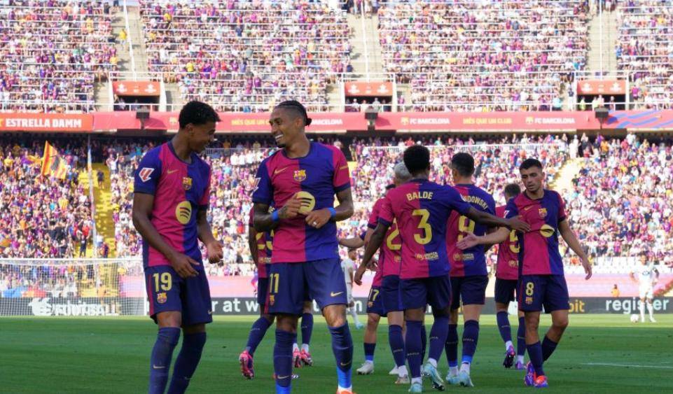 1-0，3-2！巴萨太强了，3线狂飙，欧冠127亿巅峰对阵，剑指3冠王